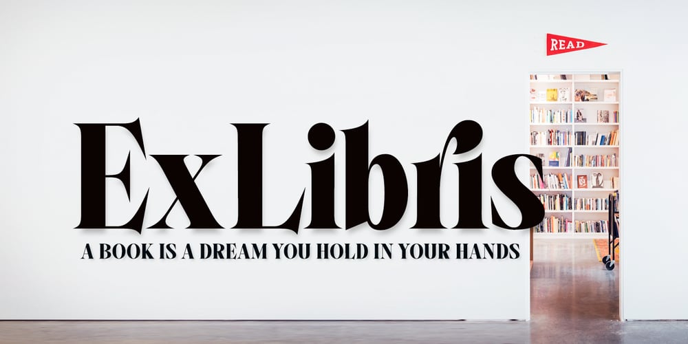 Ex Libris font
