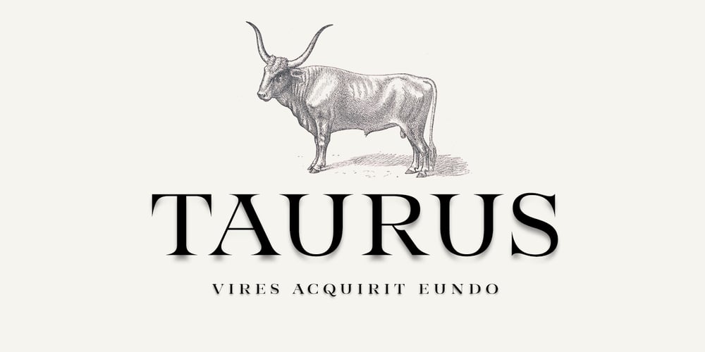 Taurus font