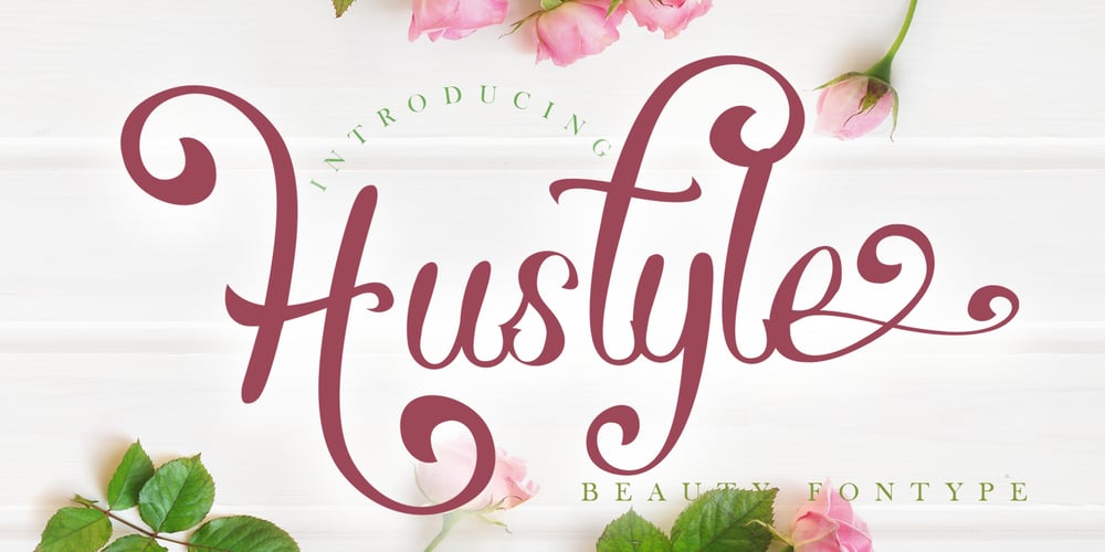Hustyle font