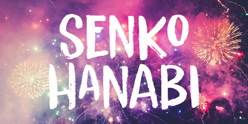 Senko Hanabi font