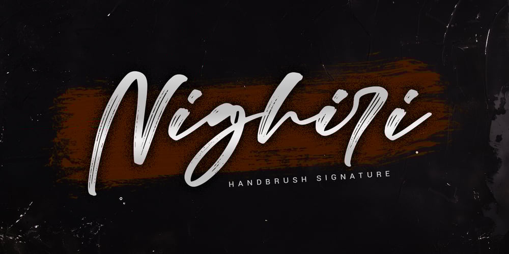 Nighiri font