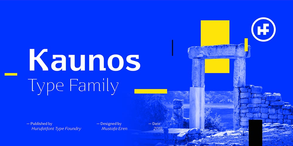 Kaunos font