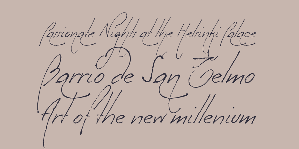 Milonguita font