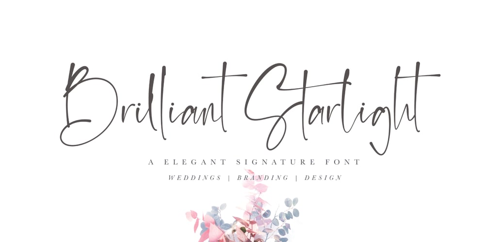 Brilliant Starlight font