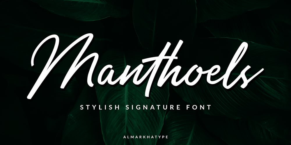 Manthoels font