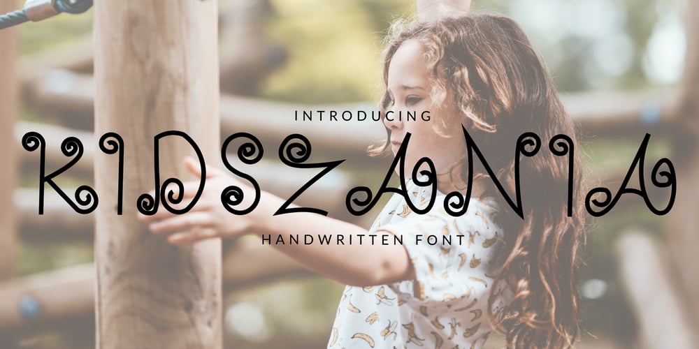 Kidszania font
