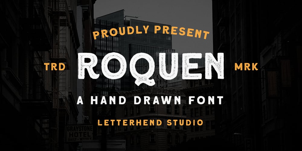 Roquen font