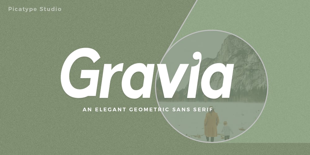 Gravia font