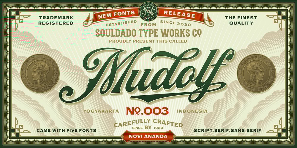 NS Mudolf font