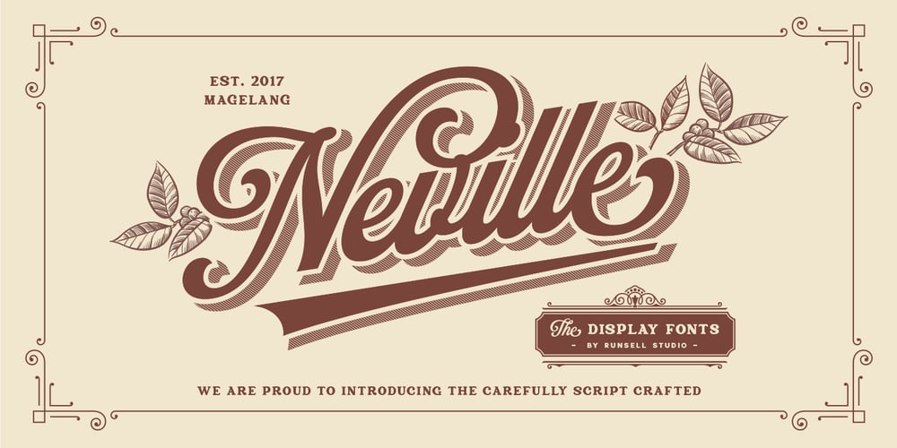 Neville font