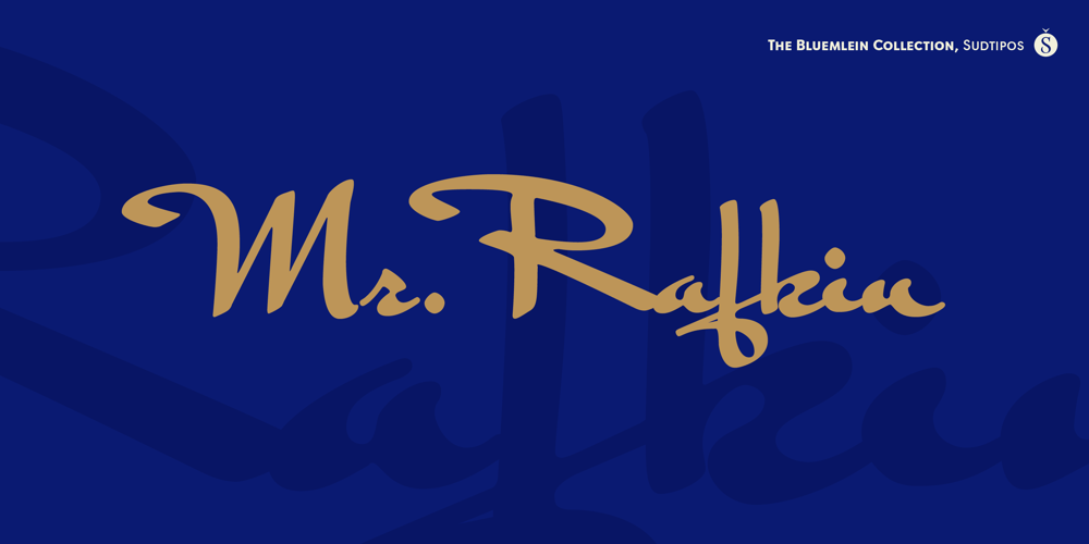 Mr Rafkin Pro font