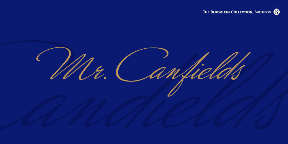 Mr Canfields Pro font