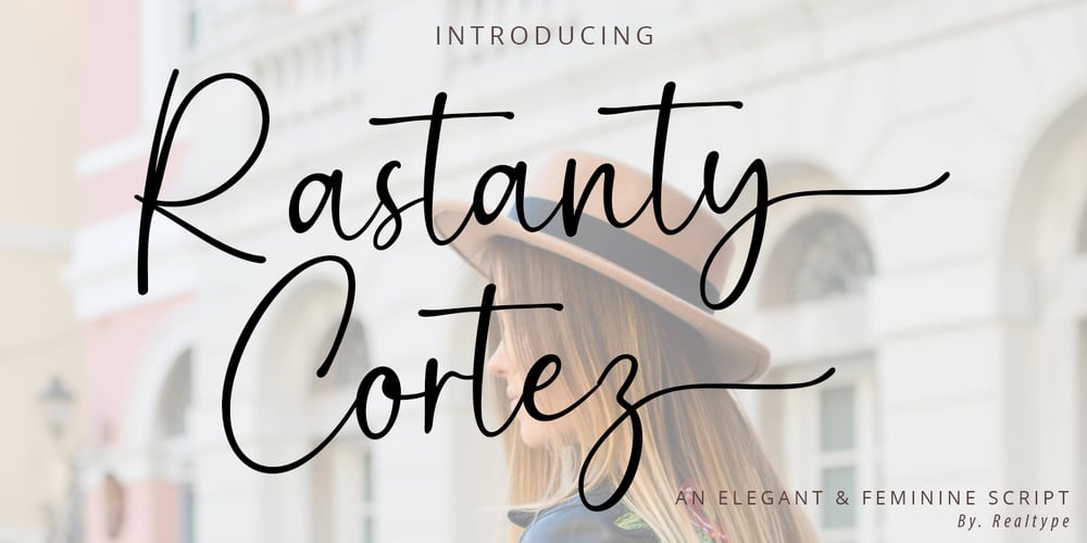 Rastanty Cortez font