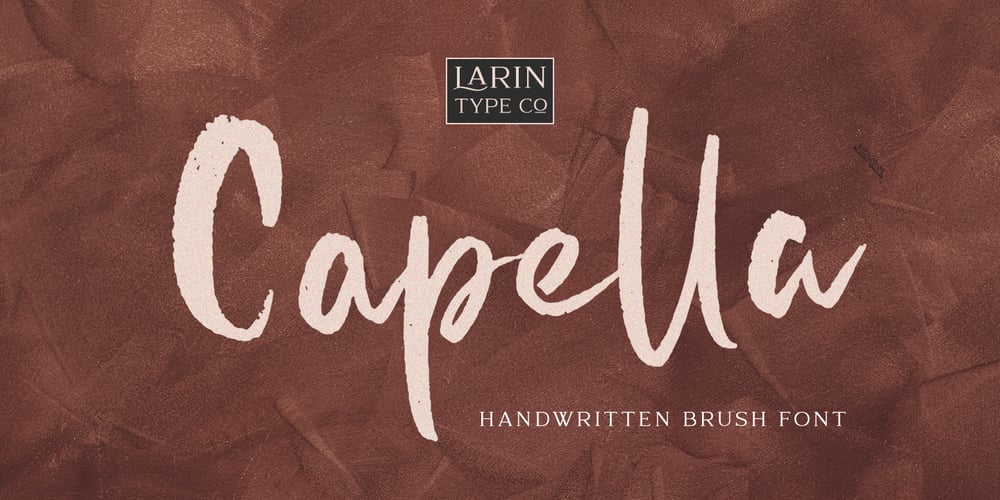 Capella font
