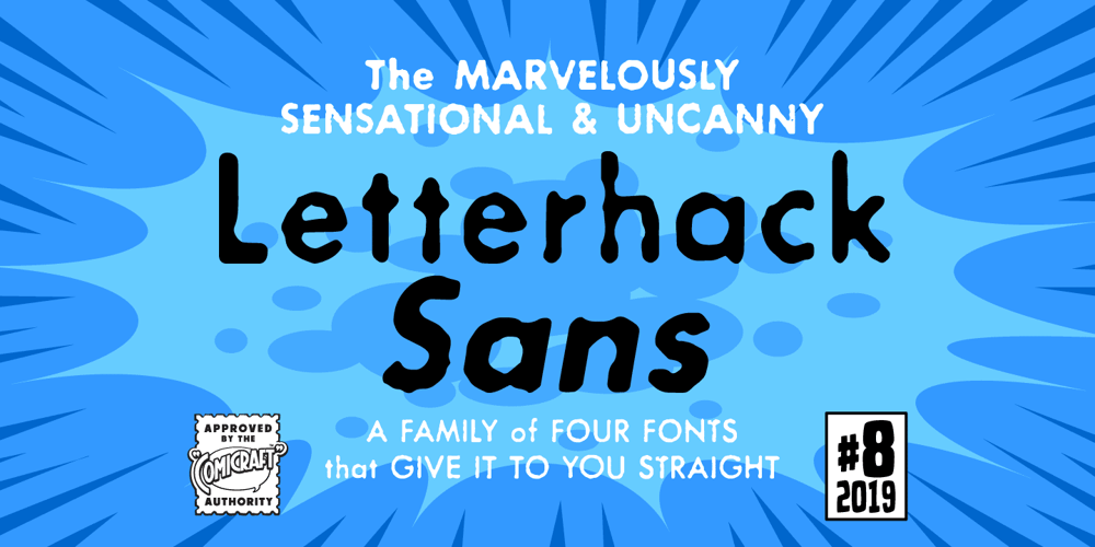 Letterhack Sans font