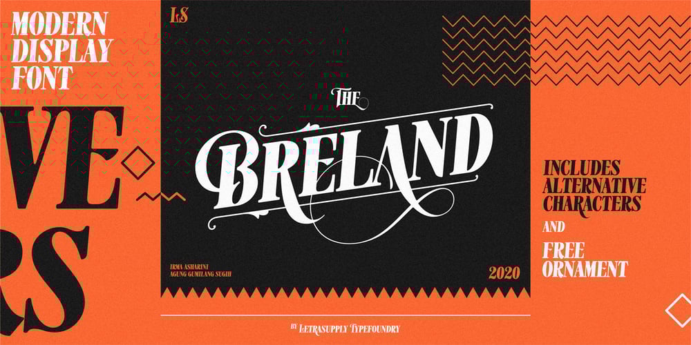 Breland font
