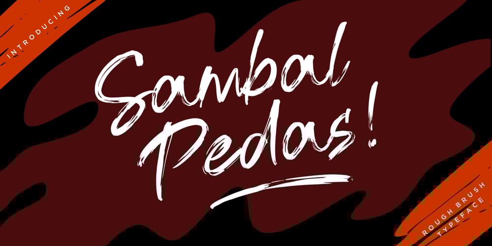 Sambal Pedas font