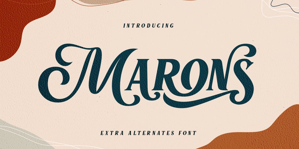 Marons font