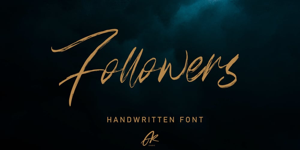 Followers font