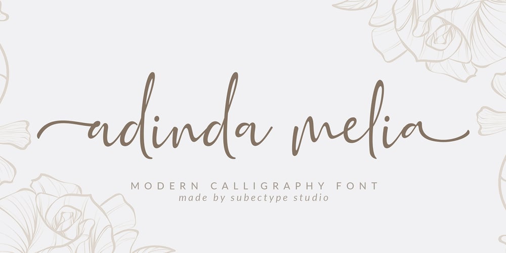 Adinda Melia font