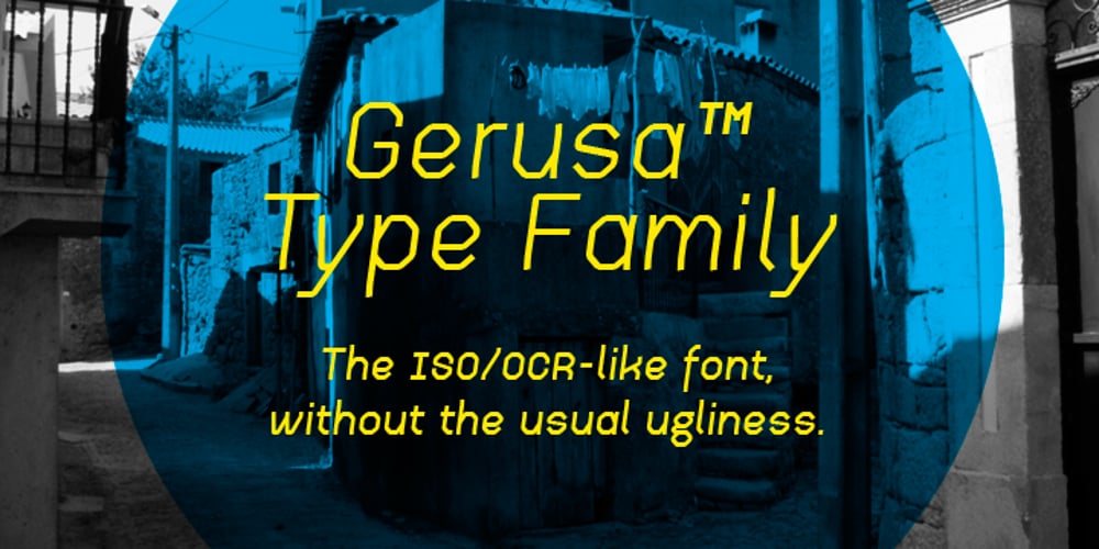 Gerusa font