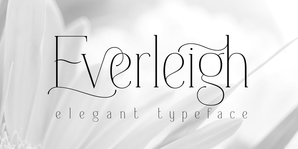 Everleigh font