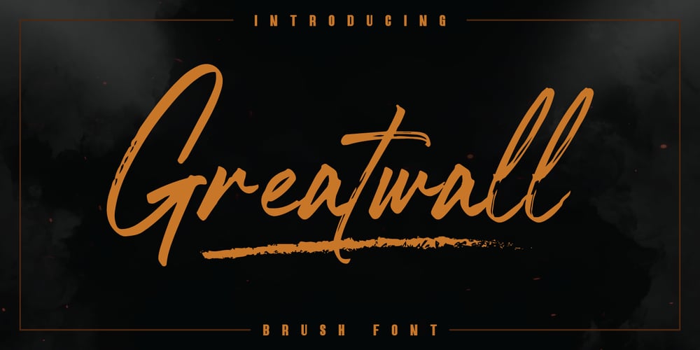 Greatwall font