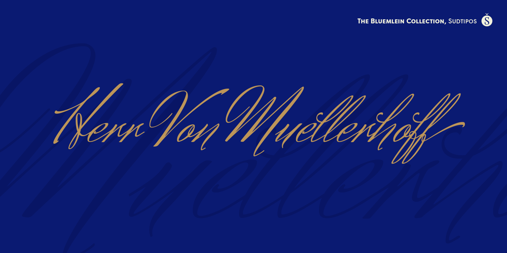 Herr Von Muellerhoff Pro font