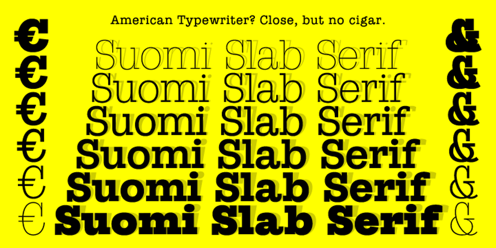 Suomi Slab Serif font