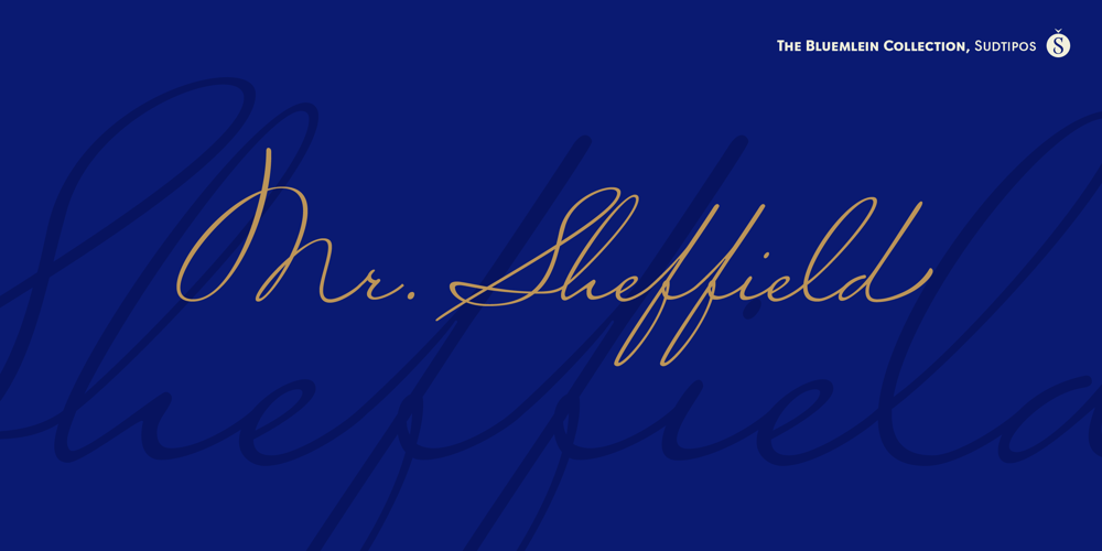 Mr Sheffield Pro font