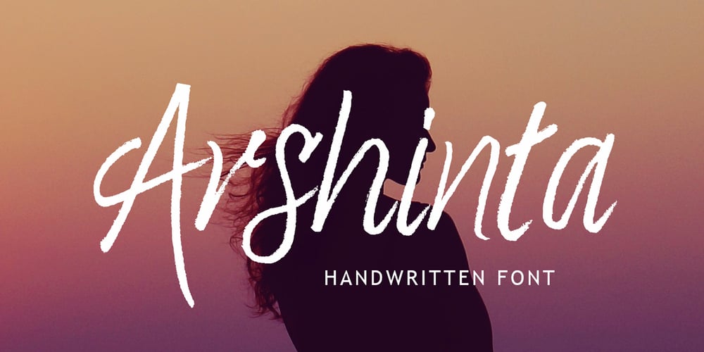 Arshinta font