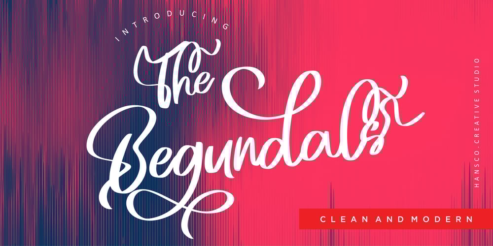 The Begundals font