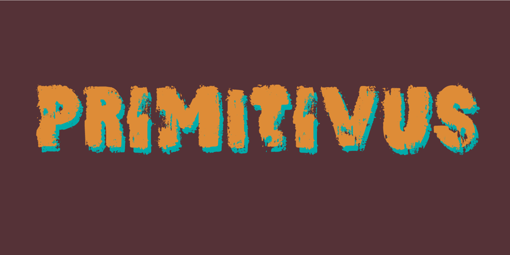 Primitivus font