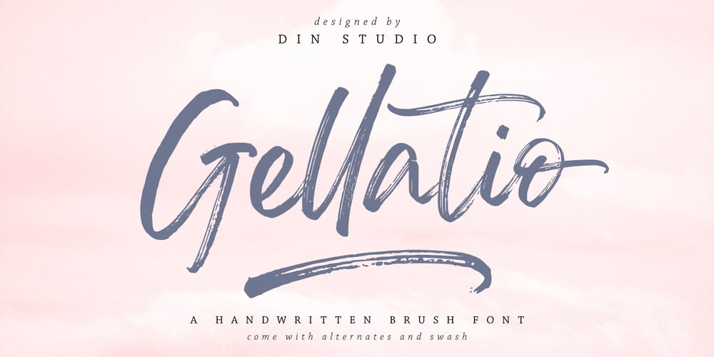 Gellatio font