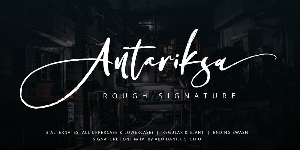 Antariksa font