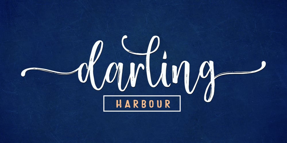 Darling Harbour font