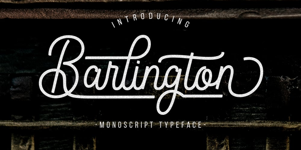Barlington font