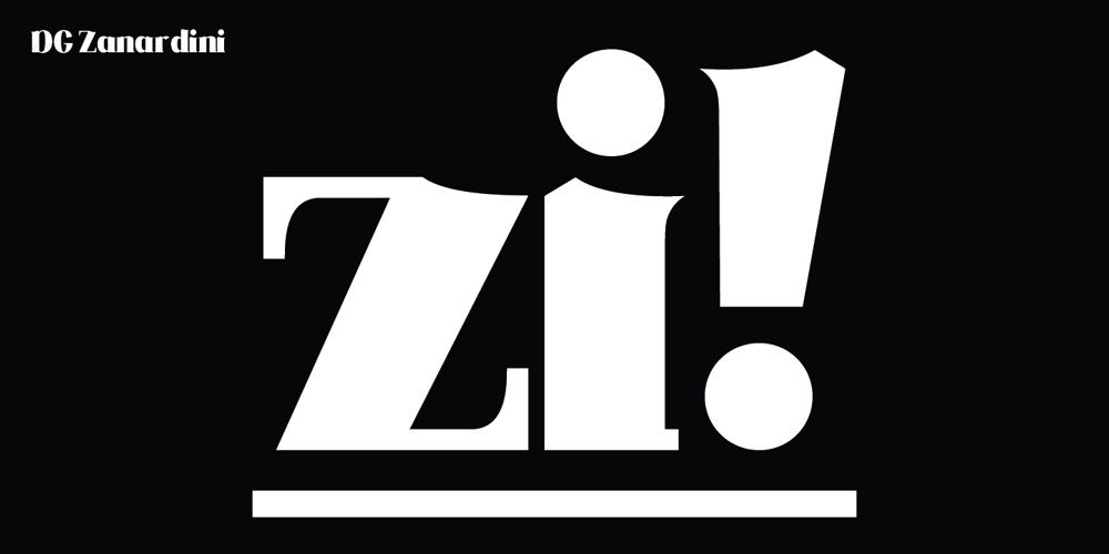 DG Zanardini font