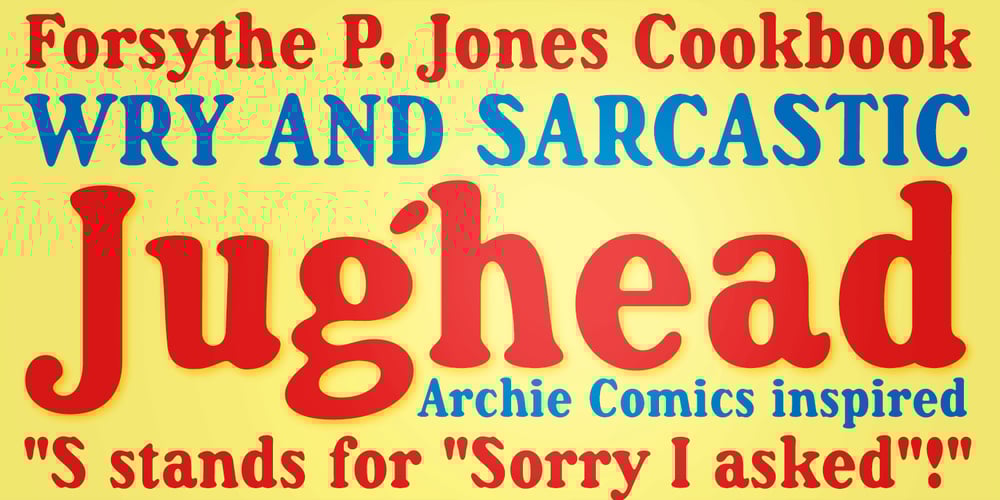Jughead PB font