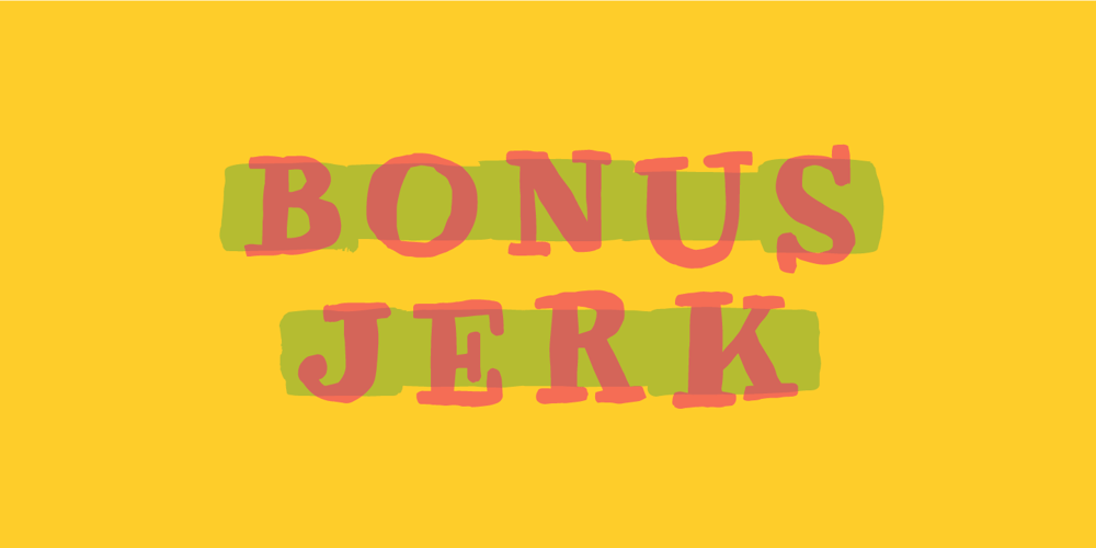 Bonus Jerk font