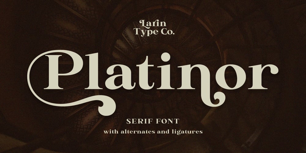 Platinor font