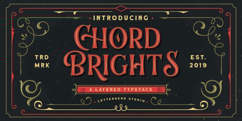 Chord Brights font