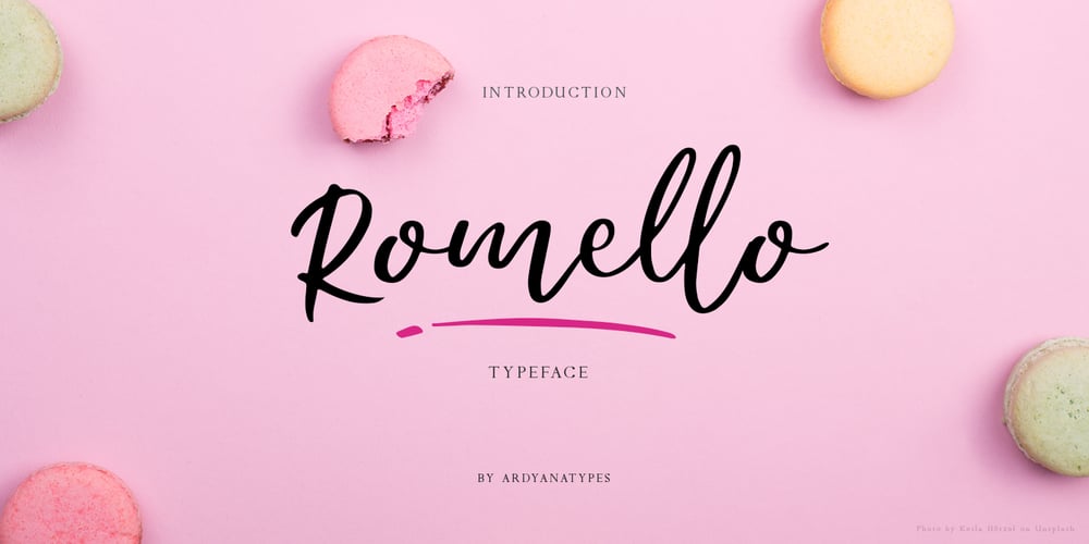 Romello font
