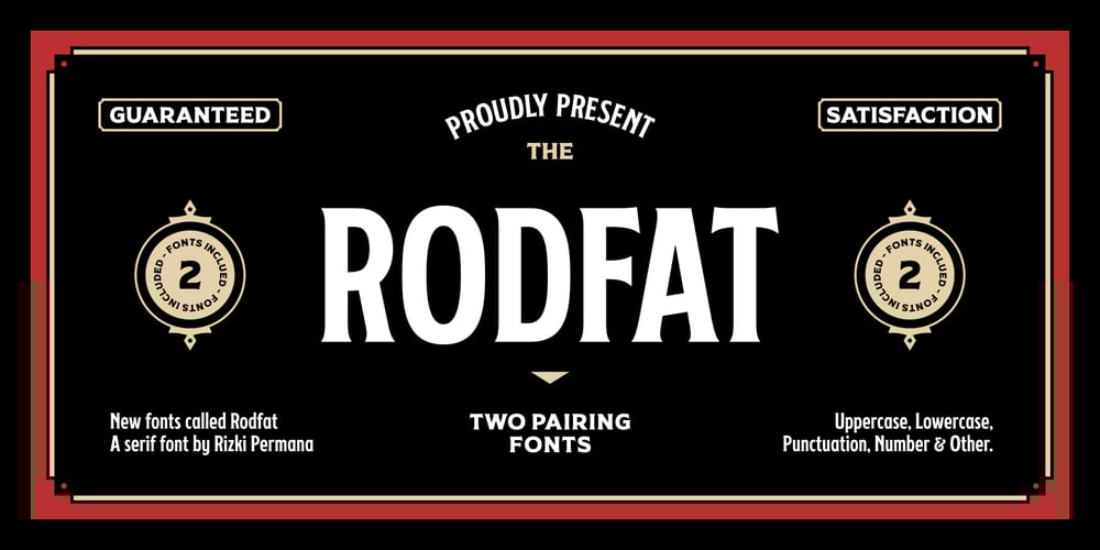 Rodfat font