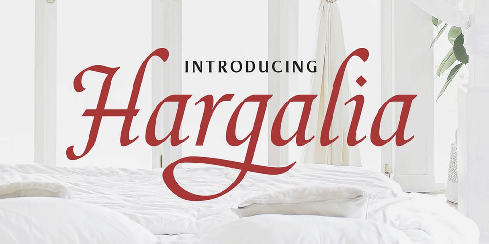 Hargalia font