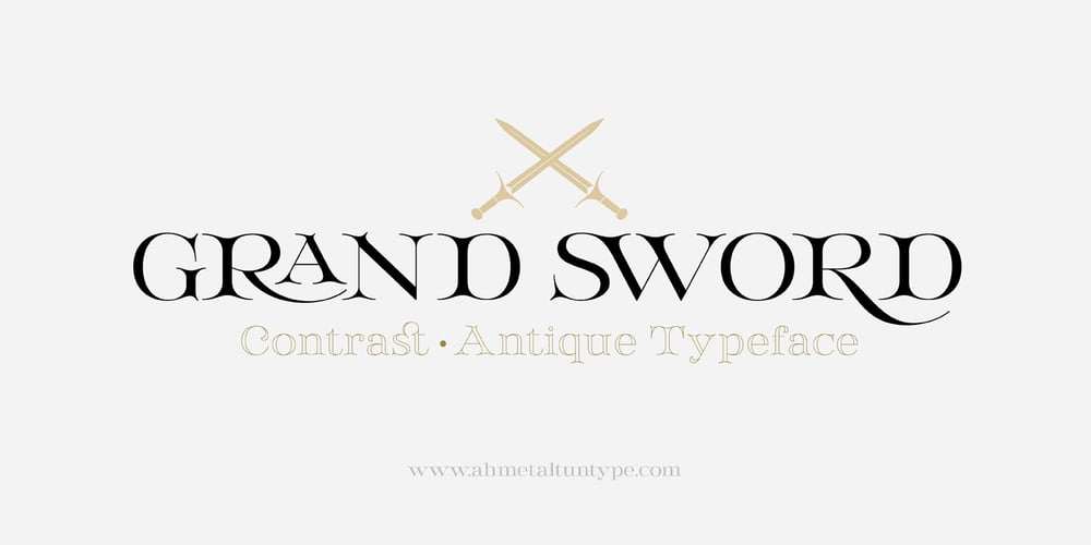Grand Sword font