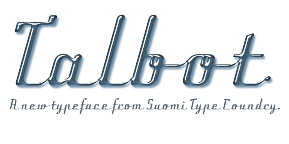 Talbot font