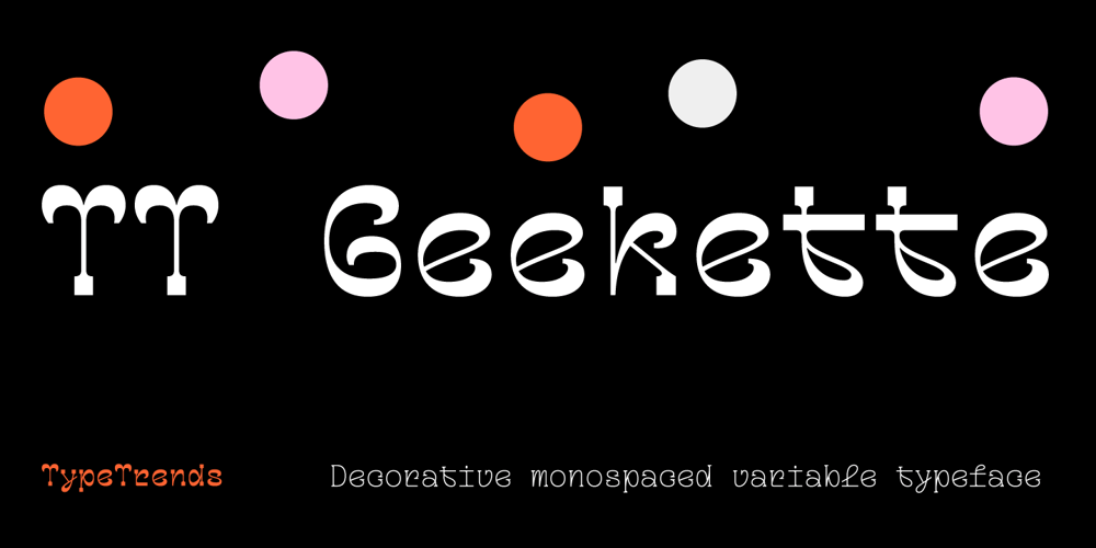 TT Geekette font