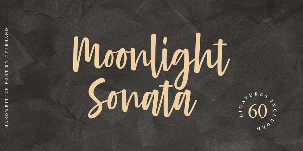 Moonlight Sonata font