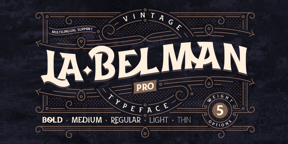 La Belman Pro font